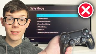 How To Exit Safe Mode On PS4 - Full Guide