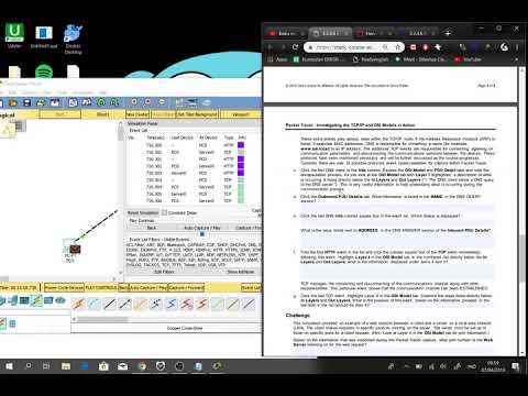 3.2.4.6 Packet Tracer – Investigating the TCP-IP and OSI Models in Action #ProdiTIUMB