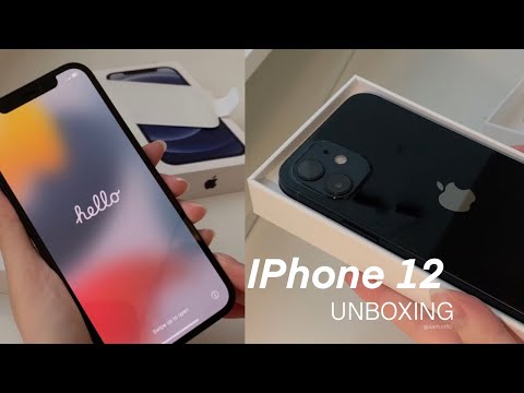 iPhone 12 Unboxing (Black 64GB)????????