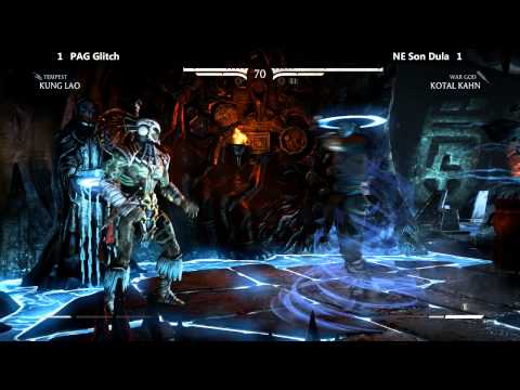MKX Losers Finals @ NLBC #130 - PAG Glitch vs NE Son Dula [720p/60fps]