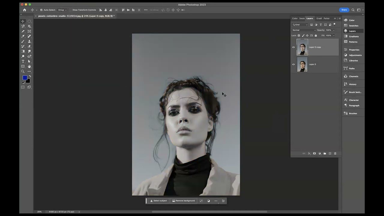 Pencil Sketch Effect - Adobe Photoshop