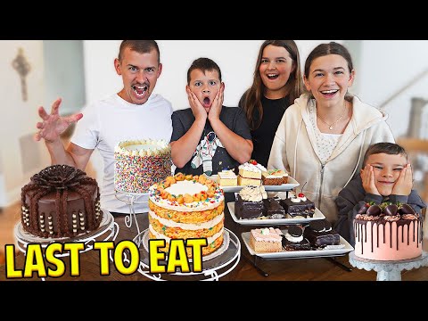 LAST TO EAT CAKE!! | JKREW