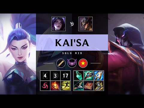 Kai'Sa Mid vs Twisted Fate - VN Master Patch 25.20