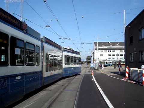 VBZ Zürich - Depot 5 Hard - Einrückung (Be 4/8 - Sänfte)