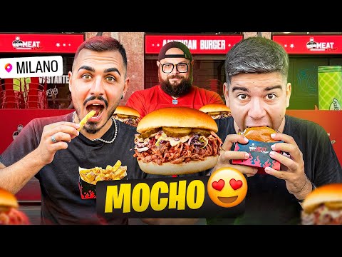Come si mangia nel fast food americano di Mocho? - Meat Crew American Burger
