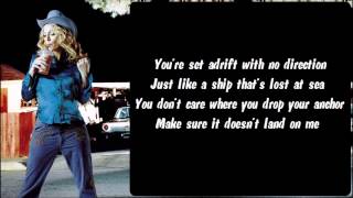 Madonna - Runaway Lover Karaoke / Instrumental with lyrics on screen