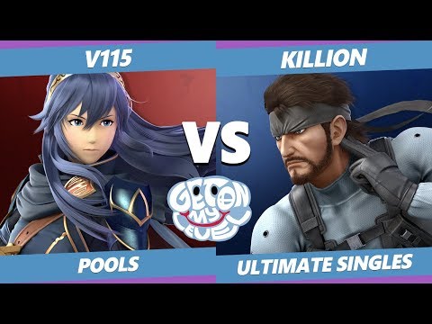 GOML 2019 SSBU - V115 (Lucina) Vs. killion (Snake) Smash Ultimate Tournament Pools