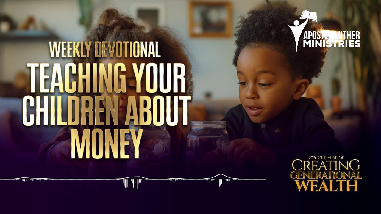 Weekly Devotional: Teaching Your Children About Money || Apostle Luther