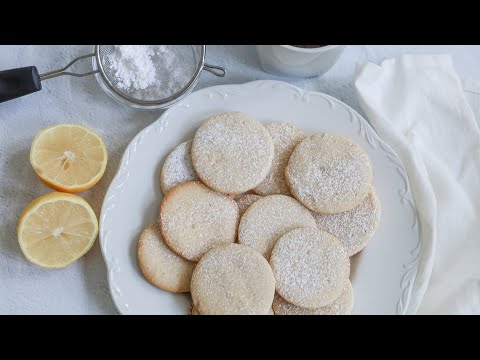 Spanish Lemon Polvorones Recipe