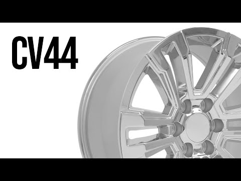 Fit's Chevrolet Silverado Trucks - OE Wheels CV44 Chrome 20x9
