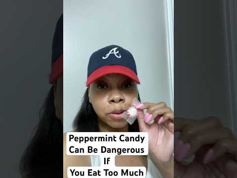 Peppermint Candy Can Be Dangerous If You Eat Too Much!!!! #viralvideo #viral #hack