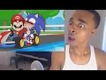 HE SAVAGE Racist Mario REACTION