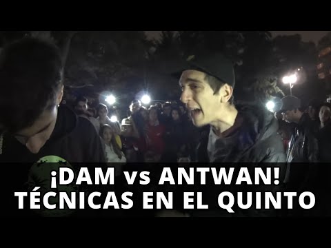DAM vs ANTWAN - ¡BATALLA DE TÉCNICAS EN EL QUINTO! - [Recorte del stream]