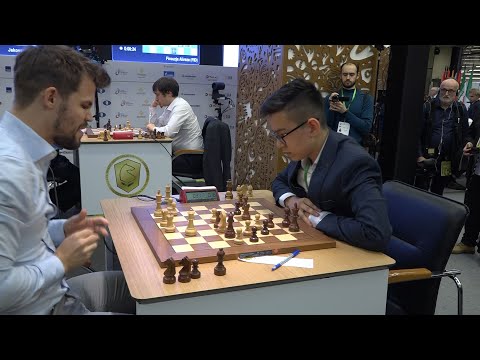 15-year-old Abdusattorov makes Carlsen lose his cool | World Blitz 2019