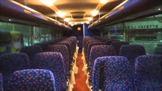 Megabus Europe a tour of the coach