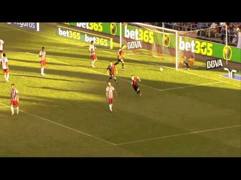 Almeria vs Rayo Vallecano 0-1 Gol Galvez Jornada 9 2013/2014 - AllGoalsLFP