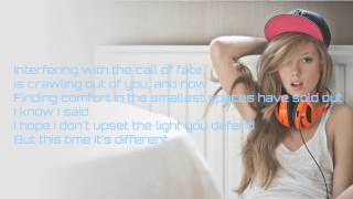 Evans Blue This time its different Lyrics