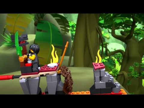 Vidéo LEGO Ninjago 70753 : Les chutes de lave