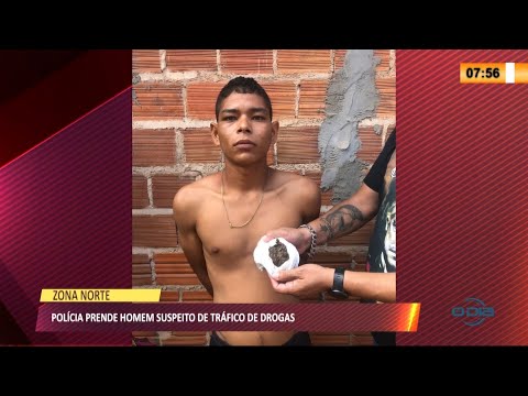 Polícia prende homem suspeito de tráfico de drogas na zona norte de Teresina 17 06 2021