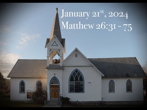 Matthew 26:31 - 75  I will strike down the Shepherd, and the sheep of the flock shall be scattered.