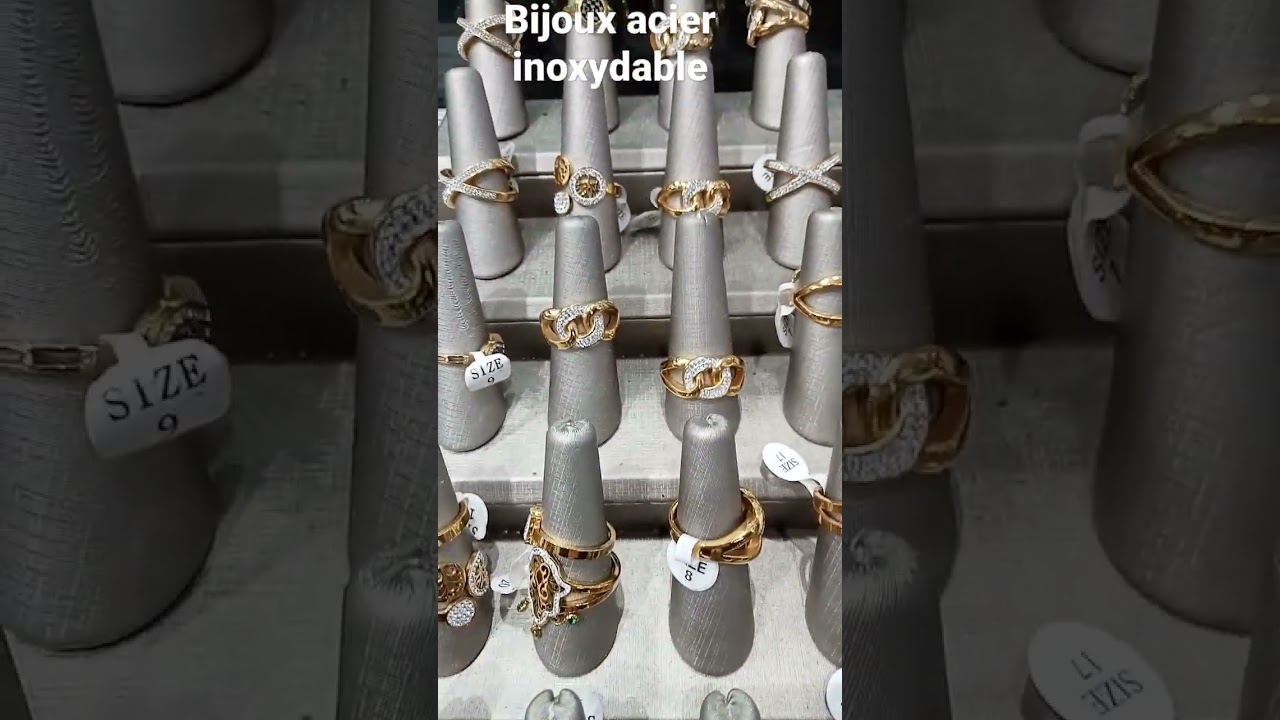 bijoux acier inoxydable 😍
