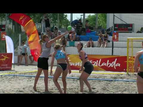 Glass St. Nyúlon Túl - E-ON LadyBugs (0-2)| VIII. Bud Cup - Kval #3. - Lupa | Strandkézilabda 2023