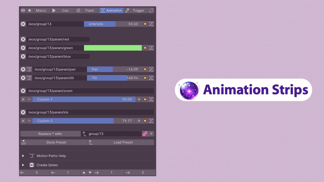 Alva Sequencer: Animation Strips