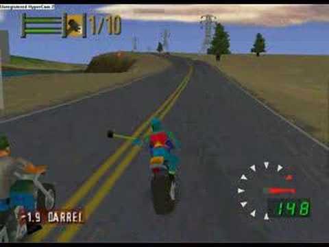 Fooling around in Road Rash