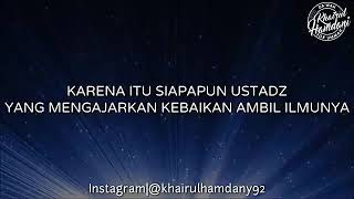 Download lagu [#ONEMINUTEBOOSTER] Ambil ilmunya siapapun ustadznya / Ustadz.Adi Hidayat mp3