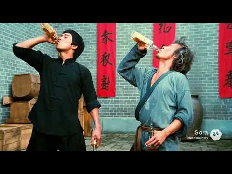 Bruce Lee vs The Drunken Master – Have a Drink on Me  -  🥃⚔️🐉