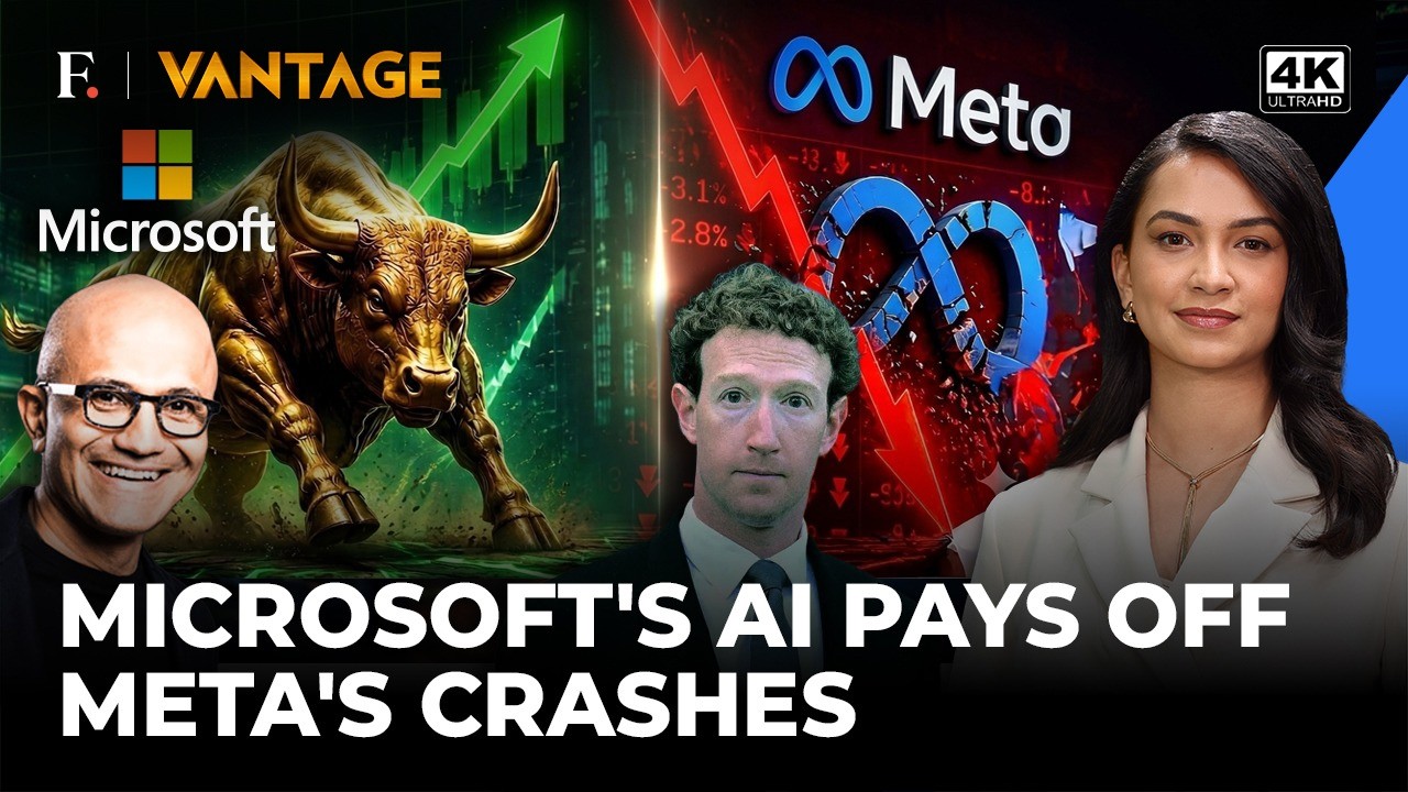 Microsoft vs Meta: Why Wall Street Rewards One AI Giant & Punishes the Other | Vantage | 4K