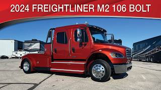 A preview image of the linked video showcasing 2024 Freightliner M2 106 Bolt