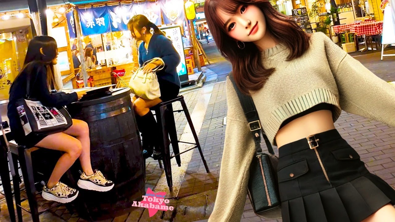 Tokyo Akabane🐶Let's go drinking? 💖4K Non-stop 1 hour