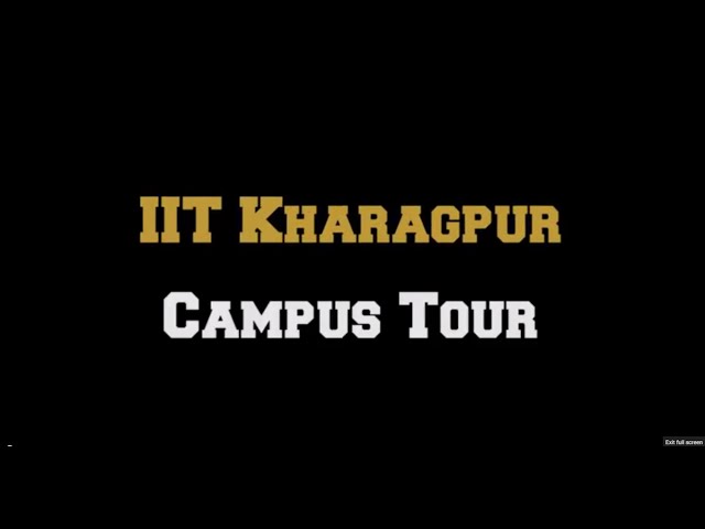 Indian Institute of Technology Kharagpur видео №1