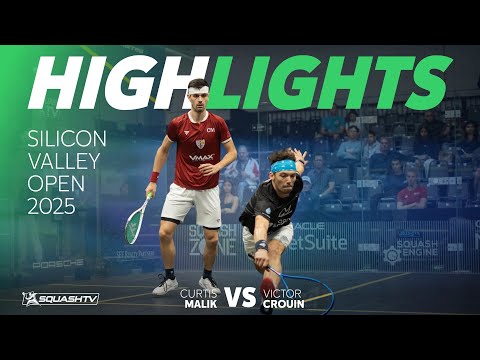 🇫🇷 Crouin v Malik 🏴󠁧󠁢󠁥󠁮󠁧󠁿 | Silicon Valley Open 2025 | QUARTER FINAL HIGHLIGHTS