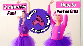 Port de Bras Pizza - Ballet Preschool Dance Party Volume One