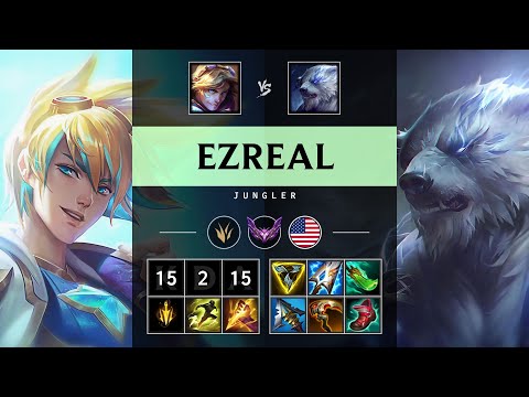 Ezreal Jungle vs Volibear - NA Master Patch 25.05