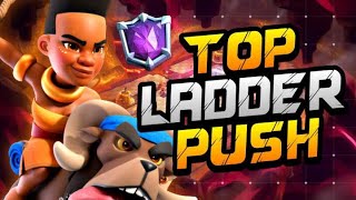 TOP LADDER PUSH #2: P.E.K.K.A. Ram Rider! | Clash Royale - Deck Guide by Jax