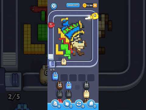 Pixel Flow Level 2375 Walkthrough