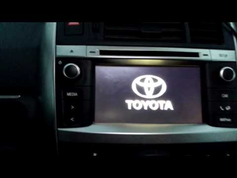 Toyota Verso 2015 - How to access service menu on basic "Touch2" Head Unit