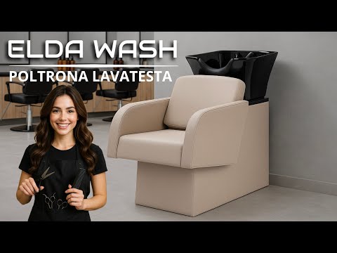 Elda Wash poltrona lavatesta dal design moderno