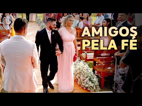 Entrada dos Padrinhos no casamento - Amigos Pela Fé