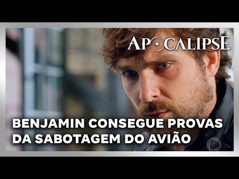 NOVELA APOCALIPSE: Benjamin consegue provas da sabotagem de Ricardo contra Zoe