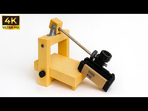 Primitive Messerschärfmethode! Der einfachste Weg für Anfänger! Kreative Erfindungen