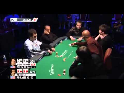 Moneymaker vs. Mercier - ROYAL FLUSH