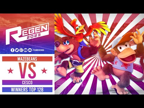 Regen 2023: Winners Top 128 - Mazebeans (Banjo) Vs Cesco (Diddy Kong)