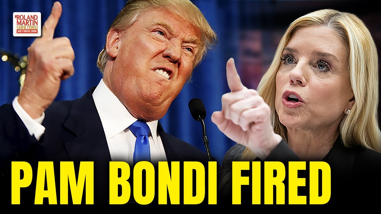 Trump Fires Bondi. “Lawless, Unethical, Incompetent” DOJ Exposed