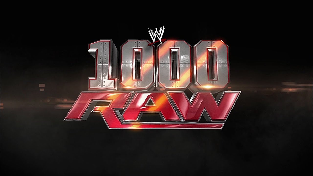 The opening to Raw's historic 1,000th episode: Raw, July 23, 2012