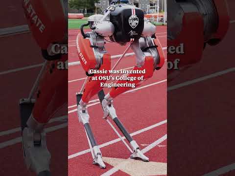 Oregon State University robot sets Guinness record for fastest 100-meter run by a bipedal robot