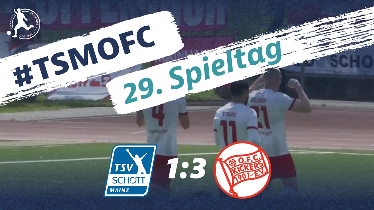 TSV Schott Mainz vs Kickers Offenbach Highlights